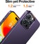 Torras OriginFit-Mag Series Slim Fit Designed for iPhone 15 Pro Max Case Ultra-Thin Lightweight Hard PC Cover, Dark Purple
