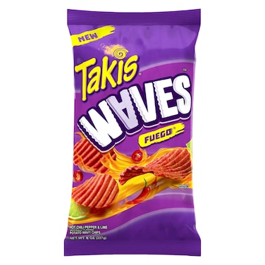 بارسل تاكيز ويفز فويغو رقائق الفلفل الحار والليم 227 غرام