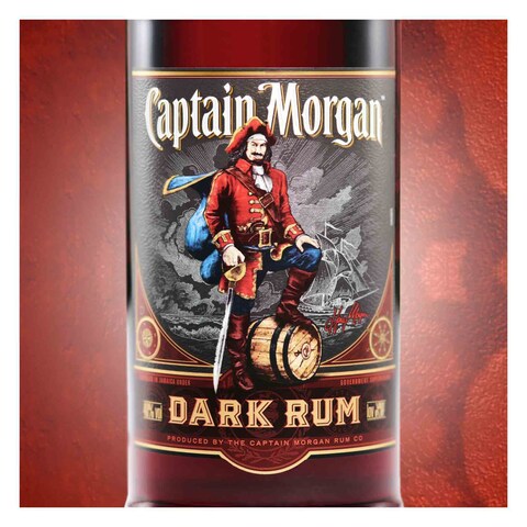 Captain Morgan Dark Black Rum 750ml