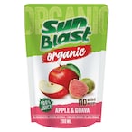 Buy Sunblast No Added Sugar Organic Apple Guava Juice 200ml in UAE