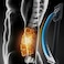 Generic Back Stretcher Lumbar Support Device, Multi-Level Lumbar Back Pain Relief Stretcher Spine Massager Lower Or Upper Back Stretcher Support Equipment Adjustable (Blue, Onesize)