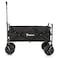 Teknum Folding Wagon Cart w / Canopy - Black