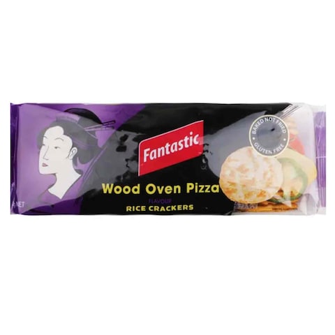 Fantastic Wood Oven Pizza Rice Crackers 100g