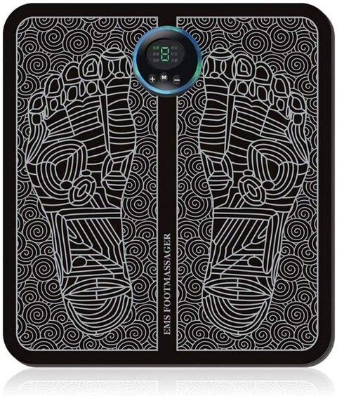 Generic Electric Ems Leg Reshaping Foot Muscle Massage-Pulse Relaxation Massager Mat (USB Charging)
