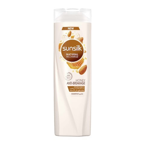 Sunsilk Natural Recharge Anti-Breakage With Honey Shampoo - 350 ml