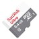 SanDisk Ultra Ultra MicroSDXC UHS-I Class 10 Memory Card White and Grey 64GB with Cruzer Blade USB Flash Drive Red and Black 64GB