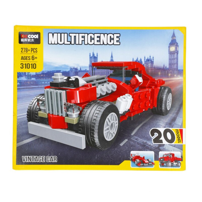 Decool Vintage Car Toy Multilicence 6+ Ages 278 pcs