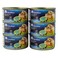 Carrefour Light Meat Tuna Chunks in Water 185g x Pack of 6