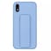 Protective Case Cover with Finger Grip Stand for iphone XR - Blue