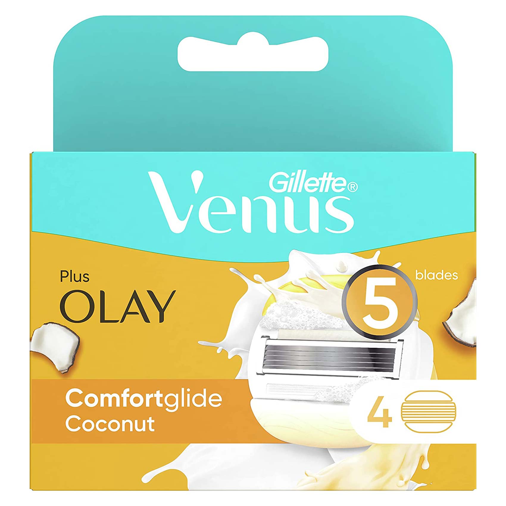 Gillette Venus and Olay Women Razor Blade Refills – 4 Pieces Gillette Venus and Olay Women Razor Blade Refills – 4 Pieces