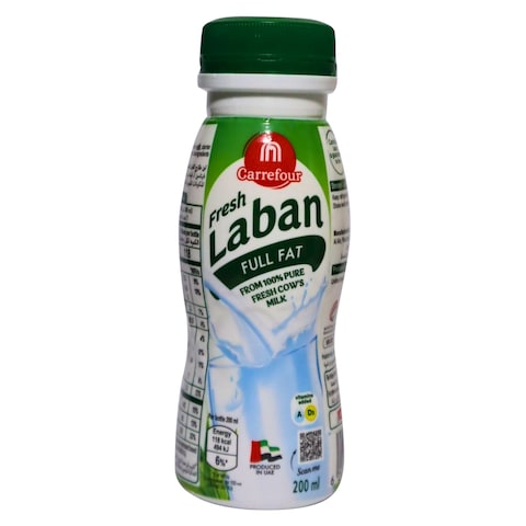 Carrefour Full Fat Fresh Laban 200ml