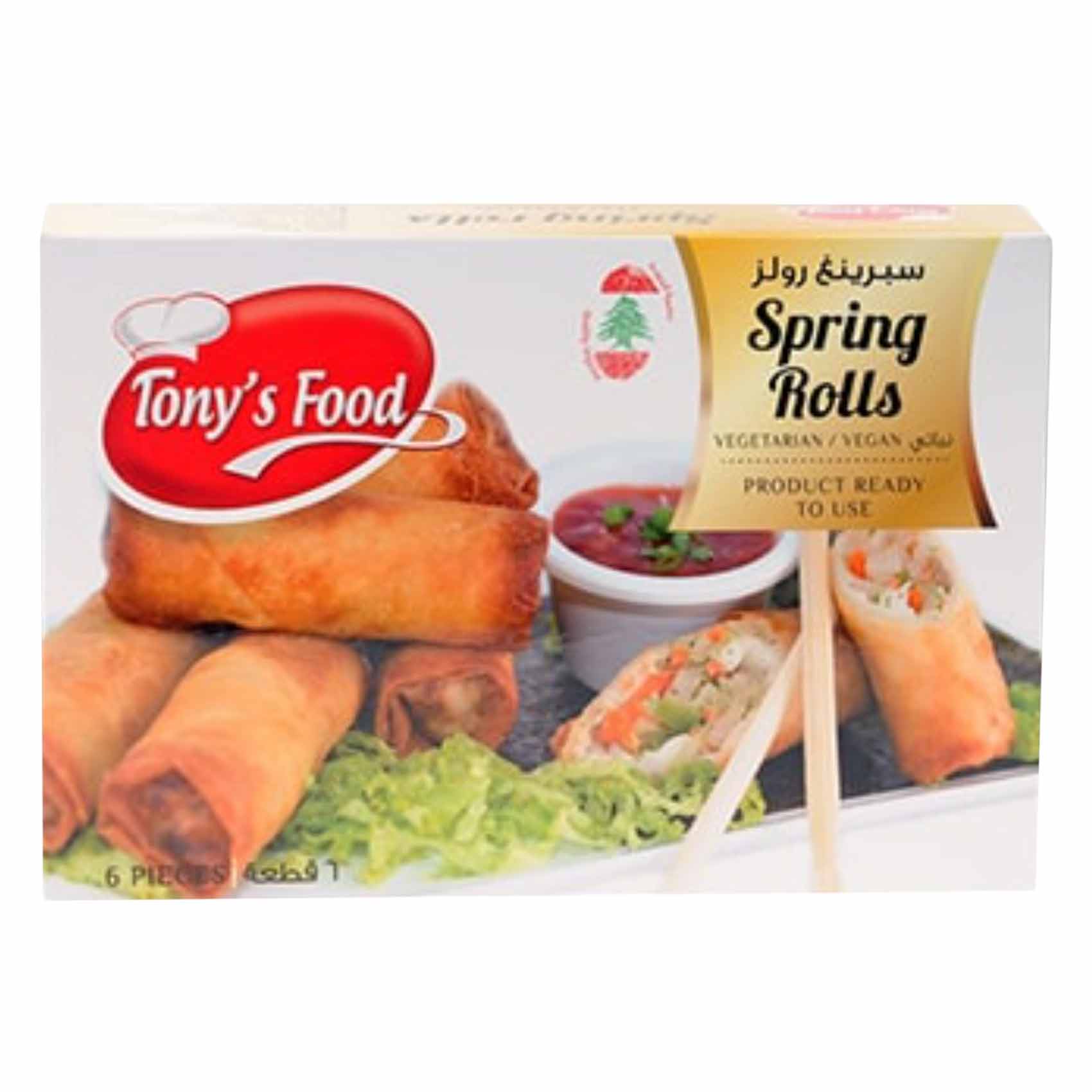 Tony&#39;s Food Spring Roll Pastry 6 Pieces