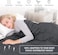 Fabienne Weighted Blanket 15lbs Single Size Adult Heavy Blanket 60"x80" Anxiety Relief Pressure Therapy Insomnia Stress Relief Blanket 6.8Kg 150x200cm Dark Grey