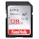 SanDisk Ultra Class 10 SDHC-I Memory Card 128GB Black