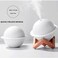 The Mohrim Planet Air Humidifier Night Light For Living Room Bedroom Table Desk Oil Diffuser Aroma Air Humidifier