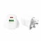 mpBLBERRI BLB-T105 20W USB-A &amp; USB-C PD Fast Charger, Lightning Cable, White