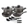 Tramontina Aluminium Cookware Set Grey And Black 11 PCS