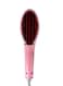 Generic Electric Hair Straightener Brush With LCD Display Pink