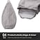 Vital Bean Bag Chair, Classic Round Linen Cloth Bean Bag With Polystyrene Beads Filling