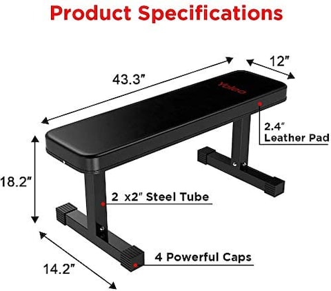 Max Strength Utility Exercise Bench For Weight Lifting Strength Training, Sit Up Abs Fitness Bench For Full Body Workout Of Home Gym