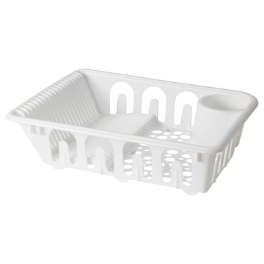 401.769.50 Flundra Dish Drainer, White