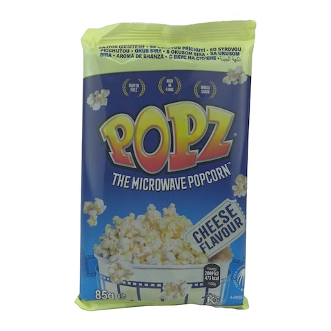 Popz Cheese Microwave Popcorn - 85 gram