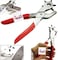 ABBASALI Heavy Duty Revolving Leather Hole Punch, Eyelet Plier Puncher with 6 Sizes for DIY Home or Craft Projects Belt, Saddle, Tack, Watch Strap, Shoe, Fabric etc