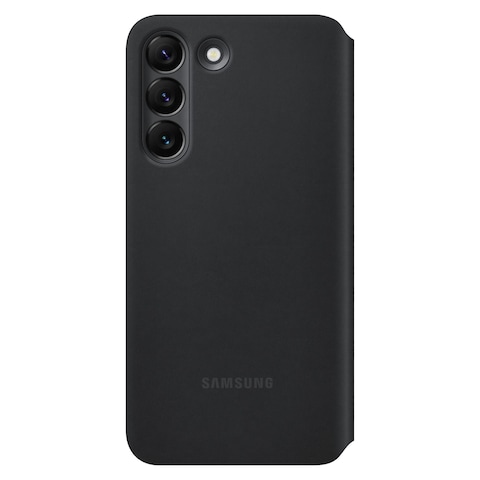 Samsung Clear View Case Cover For Galaxy S22 Black