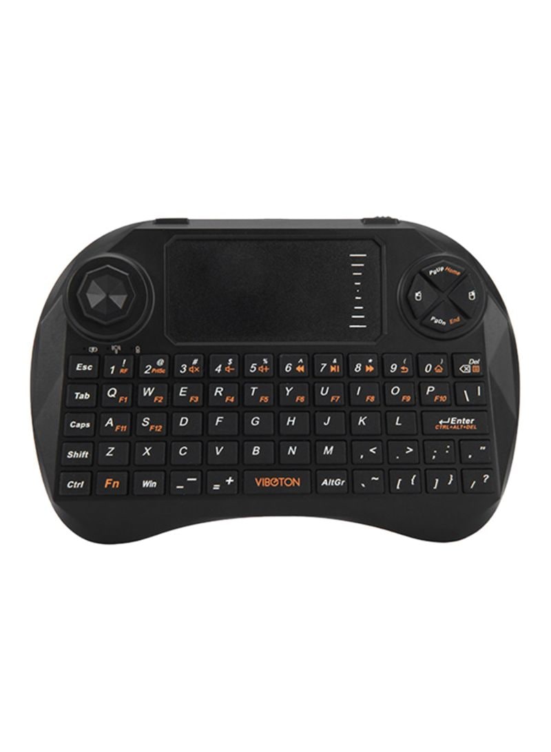 Buy Viboton Mini RC-Keyboard With Touchpad/Direction Rocker Black ...