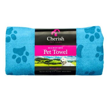 3x Microfibre Pet Towel 40 x 80cm