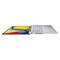 أسوس فيفو بوك 16 X1605ZA-MB007W لابتوب - انتل كور i7-1255U - 512 جيجابايت اس اس دي - 8 جيجابايت رام - 16 بوصة - معالج رسومي انتل يو اتش دي - ويندوز 11 - فضي