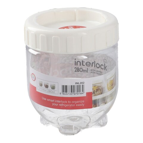 Lock &amp; Lock Interlock Jar 280 ml 77 x 94 mm