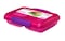 Sistema Small Split Lunch Divided Food Container, 350ml, Hot Pink