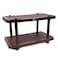 Esqube Coffee Table Center/Teapoy Plastic Table (Brown)