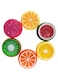 Generic 6-Piece Soft Fruit Crystal Fluffy Slime Set