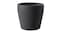 Plant pot, dark grey, 24 cm