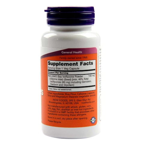 NOW SOY ISOFLAVONES 60VCAPS
