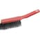 CEPILLO Dustpan with Hand Broom/Brush Set, Cleaning Tool Perfect for Home and Office Lobby- Red/Black