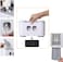 Multi-functional Toothbrush Holder Wall Mount Toothpaste Dispenser Hanging Organizer with 4 Cups 4 Brush Slots (PINK)