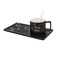 ZK Elegant tea custom marble gold line, porcelain coffee cup with sandwich biscuit holder