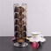 Generic Coffee Pod Holder For Nespresso, Foonee Metal 24 Pods Coffee Capsule Stand, Coffee Capsule Rack 360 Degree Rotatable (Capsules Are Not Included)