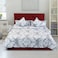 In House Cordoba Velvet Bed Frame - Single - 200x90 cm - Burgundy