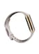Fitbit Charge 5 Advanced Fitness + Health Tracker With Tools For Heart Health Stress Management And Daily Readiness Score, Lunar White/Soft Gold Stainless Steel