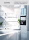EGNRL Water Dispenser Top Loading 3-taps Equipped with Hot Cold And Ambient Temperature Storage Cabinet Child Safety Lock Best for Home Kitchen &amp; Office White EGWD1715, One Year Brand Warranty