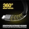 Scosche HDCAB10-SP Strikeline Heavy-Duty Premium USB to Type-C Charge &amp; Sync Braided Cable 10-ft. Black/Space Gray