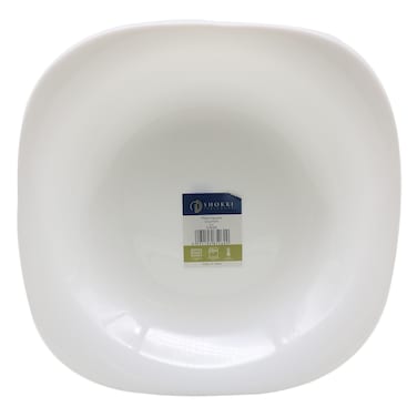 SHOKKI SQUARE PLAIN S/PLATE D3666