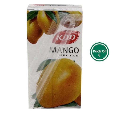 Kdd Mango Juice 125ml x Pack Of 8