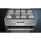 Siemens 4 Burner Electric Cooker HX8P3AE50M Silver 60cm
