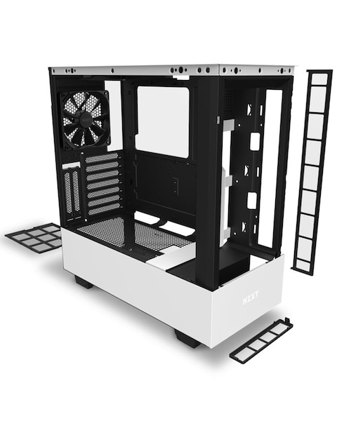 Buy NZXT H510 Elite Matte White PC Case Online | Carrefour UAE
