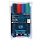 Schneider Maxx 293 Whiteboard Markers - 4 Pens - Assorted Colors